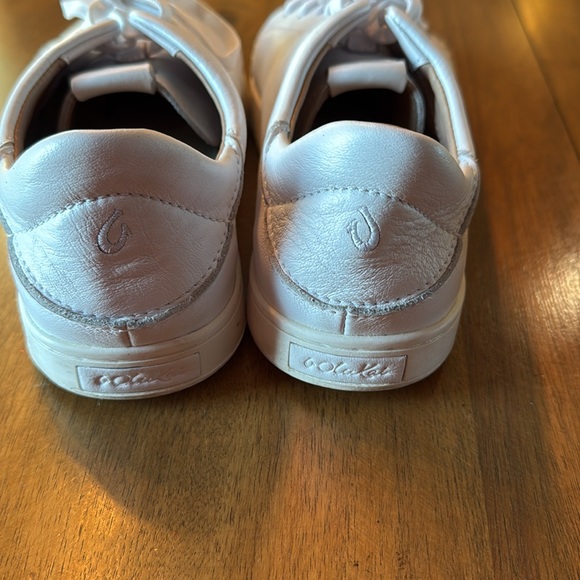 Olukai White Leather tennis Shore - Picture 7 of 7